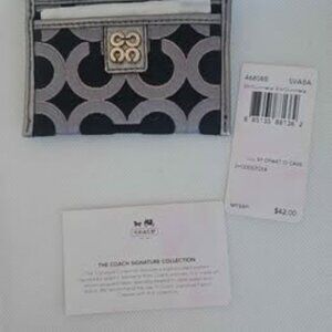 Coach Julia Op Art ID Case (model 46808B)